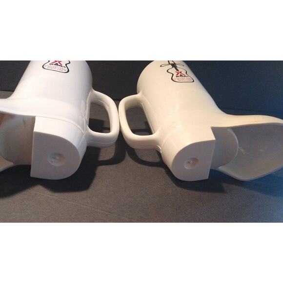 KOA Resort Plastic Boot Beer Mugs 2 Western Nashville Tennessee Vintage Plastic - Picture 10 of 11